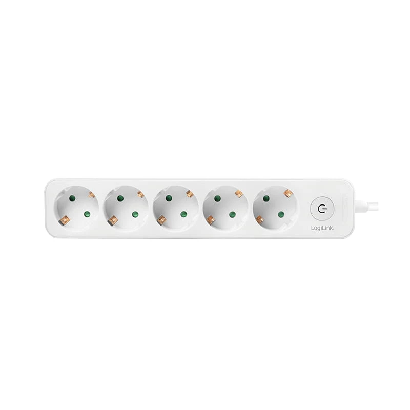 LogiLink LPS246. Longitud del cable: 1,5 m, Número de salidas AC: 5 salidas AC, Soporte de posicionamiento: Interior. Tensión de entrada AC: 250 V, Máx