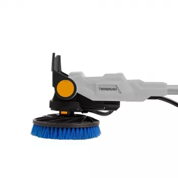 Batavia B.V. | 18V Twin Brush - Sistema de cepillo a batería con motor sin escobillas y mango telescópico, sin batería ni cargador | IPX7