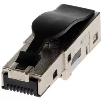 Conector de red - RJ45 - macho - CAT5/6/6a (AWG 22-26) - compatible con MPTL y PoE - 10 uds.