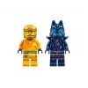 LEGO NINJAGO Mech de combate de Arin, figura de acción, juguete ninja para niños y niñas a partir de 4 años, set Dragons Rising con minifigura de Arin y mini-Kata