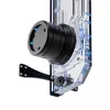 Singularity Resonance 2.0 Single D5 Distro Plate — placa de distribución con depósito de bomba única para refrigeración líquida personalizada