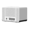 Mercusys Halo H27BE (3 uds.) BE3600 sistema Mesh Wi-Fi 7 para toda la casa, doble banda 688 + 2880 Mbps, MU-MIMO, puertos 1x 2,5 Gbps + 2x 1 Gbps, antenas internas, hasta 650 m2