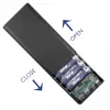 Akyga AK-BC-05 Carcasa para power bank 37000 mAh, 12x 18650, 22,5W, Qi, USB-C, 2x USB-A, Lightning