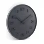 NeXtime 3096GS - Reloj de pared - Reloj de cuarzo - Redondo - Gris - Madera - Adultos