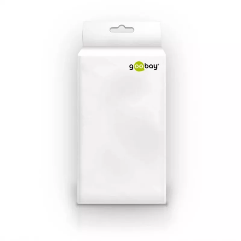 Cargador rápido dual USB-C PD GaN Goobay 30 W negro (75335)