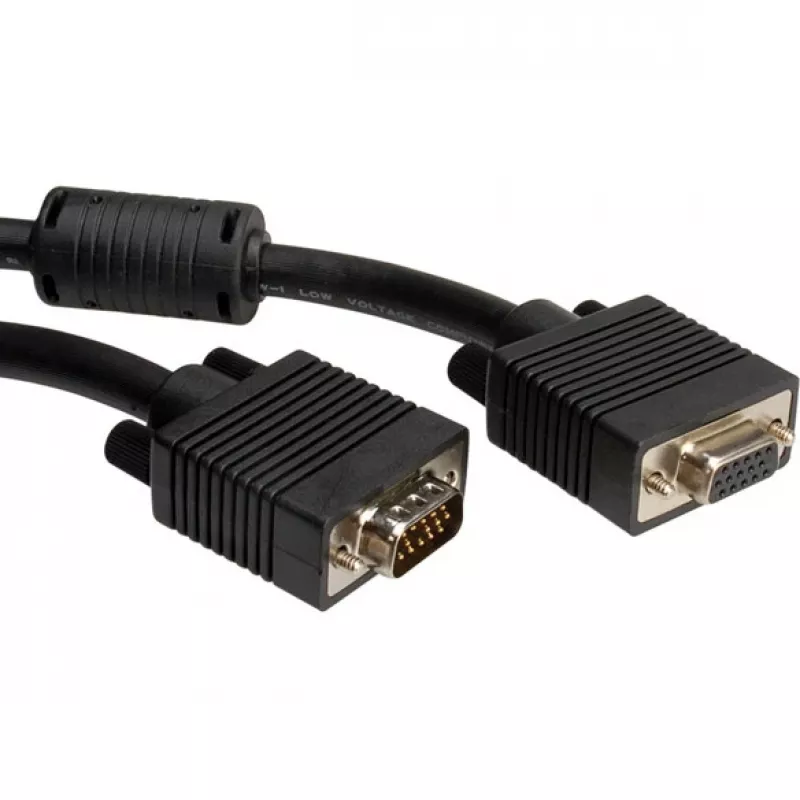 Cable VGA ROLINE HD15 ST - BU con núcleo de ferrita 6,0m (11.04.5356)