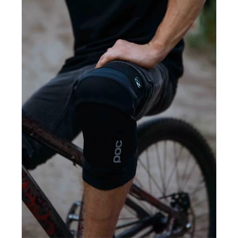 Rodilleras POC Oseus VPD Knee — Negro, material elástico