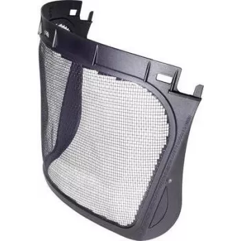 Visor de protección facial 3M modelo 7000103791 — visor de repuesto, visor de rejilla negro
