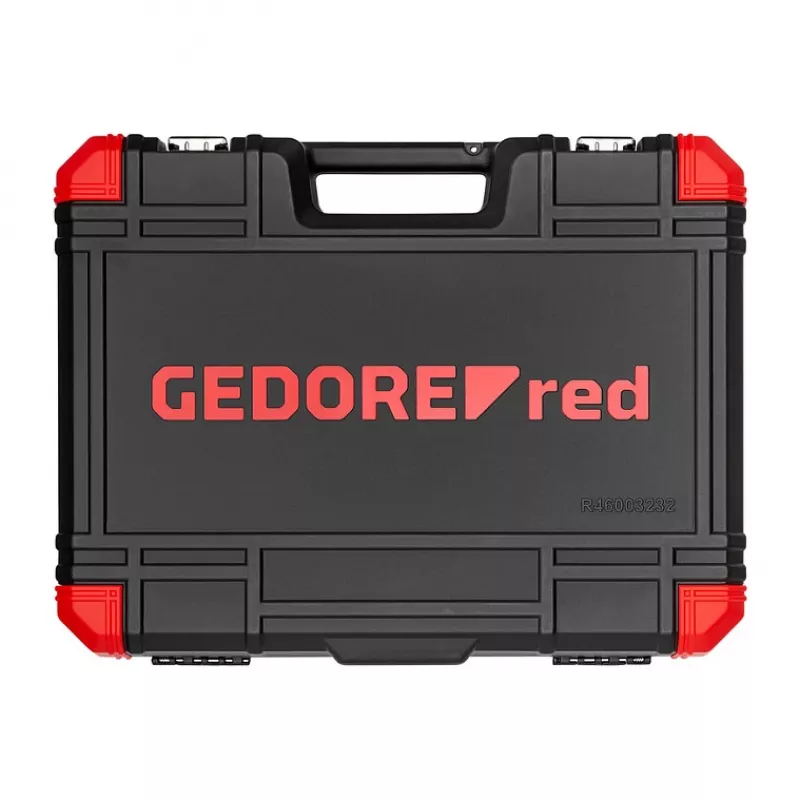 Juego de llaves de vaso Gedore R46003232, 232 piezas, accionamiento 1/4