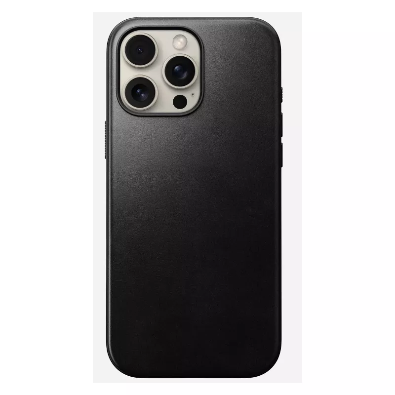 Funda para móvil Nomad Modern Leather Case para iPhone 16 Pro Max, 6,9
