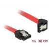Cable SATA DeLOCK 83978 0,3 m SATA 7 pines negro rojo