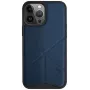 UNIQ Transforma funda para iPhone 14 Pro Max 6,7, MagClick Charging, azul eléctrico