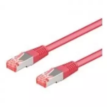 Wentronic Goobay Cable de red CAT 6a, S/FTP (PiMF), Magenta, 2 m - LSZH libre de halógenos, cobre (93743)