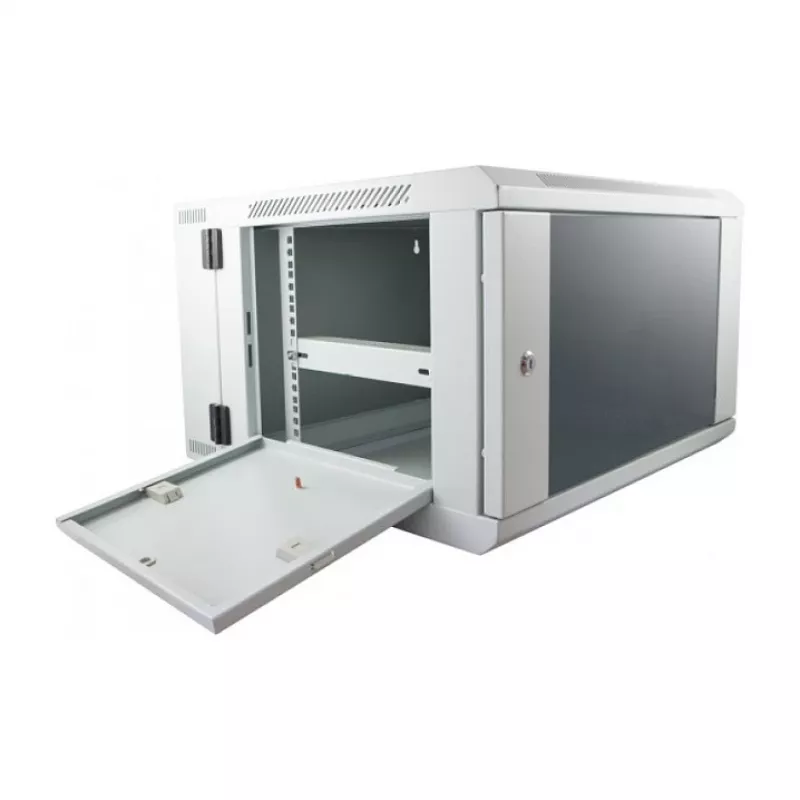 Armario rack para servidores ALLNET SMB6606 gris, 23 kg, carcasa compacta de red/servidor