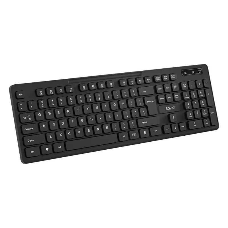 Savio KB-02 Teclado Home/Office USB QWERTY Negro