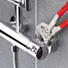 Llave de agarre Knipex 250 niquelada PVC mordazas pulidas