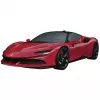Puzzle 3D Ravensburger Iconics Ferrari SF90 Stradale – kit de maqueta de coleccionista