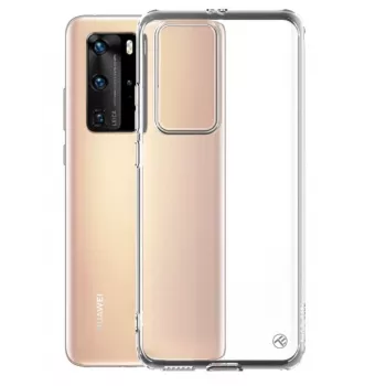 Funda de silicona Tellur para Huawei P40 Pro, transparente