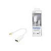 Adaptador de cable de vídeo LOGILINK Mini DisplayPort a HDMI tipo A CV0036A, 0,1 m, gris