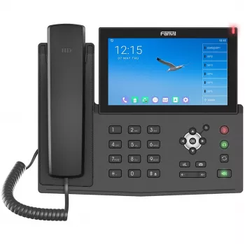 Teléfono IP Fanvil X7A negro 20 líneas LCD Wi-Fi