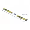 Funda protectora para cables DeLOCK 20747 negro amarillo