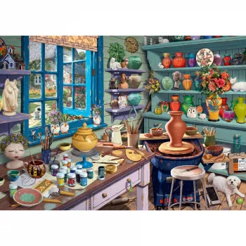 Steve Read: Secret Puzzles - Taller de artista (1000 piezas)