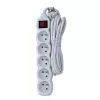 Regleta Esperanza ELK215W 3 m 5 toma(s) de CA para interiores blanca