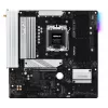 Placa base ASRock B850M Pro RS WiFi — AMD B850, socket AM5, microATX, DDR5, 4 DIMM, 256GB, Wi-Fi 6E, 2.5Gb LAN, 3x M.2