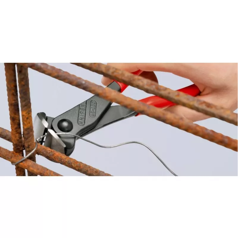 KNIPEX 68 01 280 - cortaalambres - 4,5 mm - 3,3 cm - acero - plástico - rojo