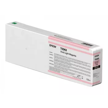 Cartucho de tinta Epson T55K60N UltraChrome HDX/HD 1 ud. original Vivid Light Magenta