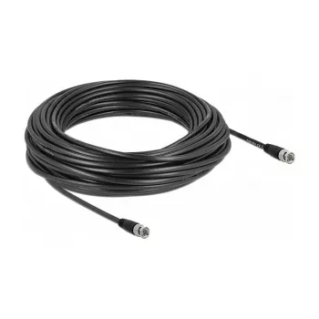 Cable coaxial DeLOCK 80088 25 m BNC negro