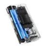 Baseus PrimeTrip VA1 inflador de neumáticos portátil, 75 W, 2 en 1 con linterna y power bank de 6000 mAh, negro