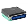 LevelOne servidor de impresión paralelo, negro, verde, actividad, enlace, alimentación, estado, Taiwán, Ethernet LAN, IEEE 802.3, IEEE 802.3u, 10,100 Mbit/s