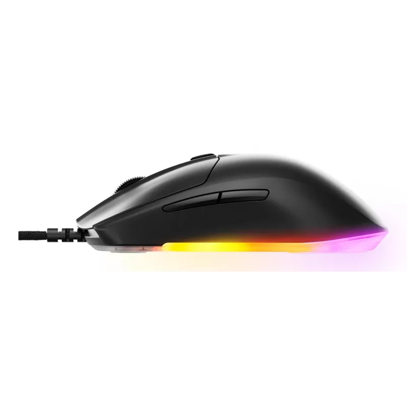 STEELSERIES Rival 3 Gen 2 ratón negro