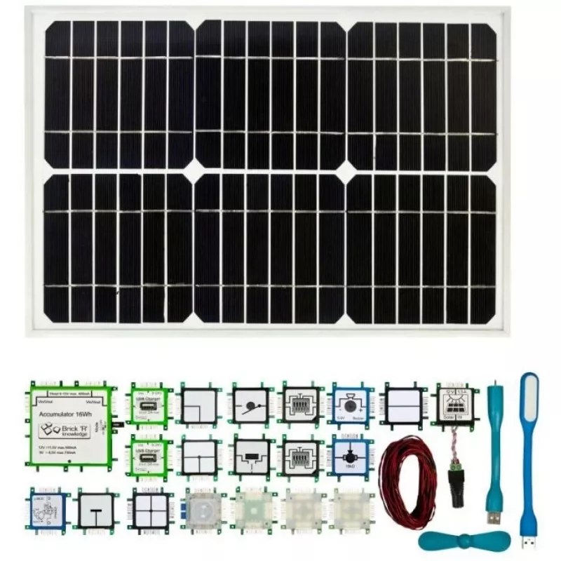 Kit solar ALLNET ALL-BRICK-0733 — kit de energía solar de ALLNET