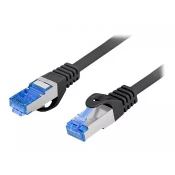 Cable de red LANBERG PCF6A-10CC-0100-BK — Cat6a S/FTP, 1 m, RJ-45, negro