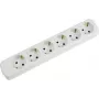 Regleta de enchufes AS Schwabe 11711 blanca — alargador de red, 1 ud.