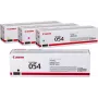 Canon 054 Multipack de tóner, 4 colores (negro, cian, magenta, amarillo), 3024C002set