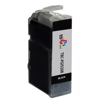 Cartucho de tinta TB compatible con Canon PGI-520BK 100% nuevo