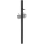 Vision - componente de montaje (columna, soporte de cámara) - para montaje en pared - aluminio - negro - montaje en techo, montaje en pared (VFM-POST)