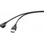 Renkforce Cable de conexión USB 2.0, teléfono (analógico) [1x conector macho USB 2.0 A - 1x conector hembra USB 2.0 Micro-B] 1,00 m negro (RF-4598342)