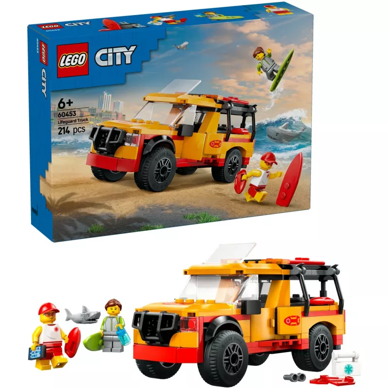 LEGO CITY 60453 Ambulancia para la playa