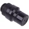 Racor Alphacool 17440 — racor de latón para refrigeración de ordenador, negro, 32×86×32 mm