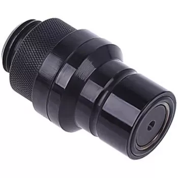 Racor Alphacool 17440 — racor de latón para refrigeración de ordenador, negro, 32×86×32 mm