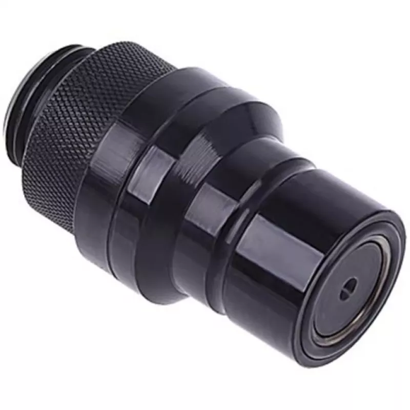 Racor Alphacool 17440 — racor de latón para refrigeración de ordenador, negro, 32×86×32 mm