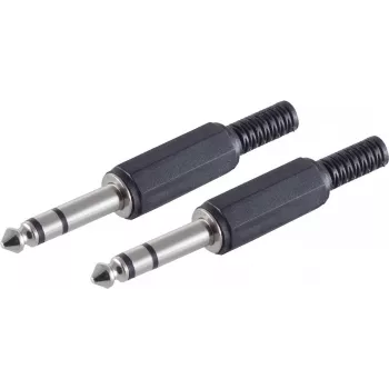 Conector de cable ShiverPeaks BS50100-2 6,3 mm negro