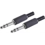Conector de cable ShiverPeaks BS50100-2 6,3 mm negro