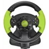 Esperanza EG104 High Octane volante con pedales, PC/PS3/Xbox 360, negro/verde
