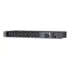 Unidad de distribución de energía (PDU) CyberPower PDU41005 8 salidas AC 1U Negra
