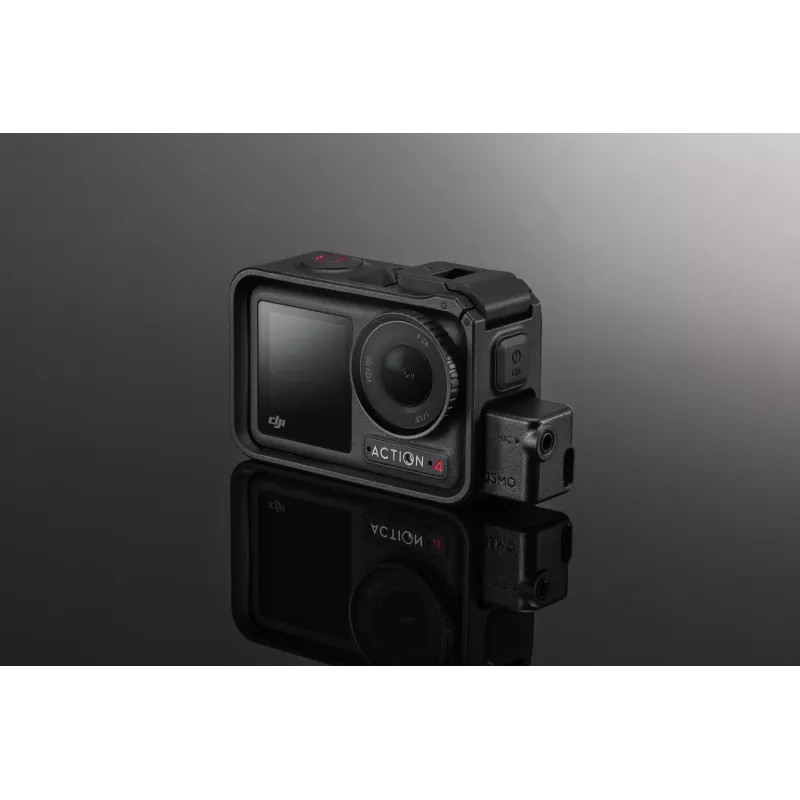 Adaptador de micrófono para cámara DJI Osmo Action, adaptador de audio de 3,5 mm
